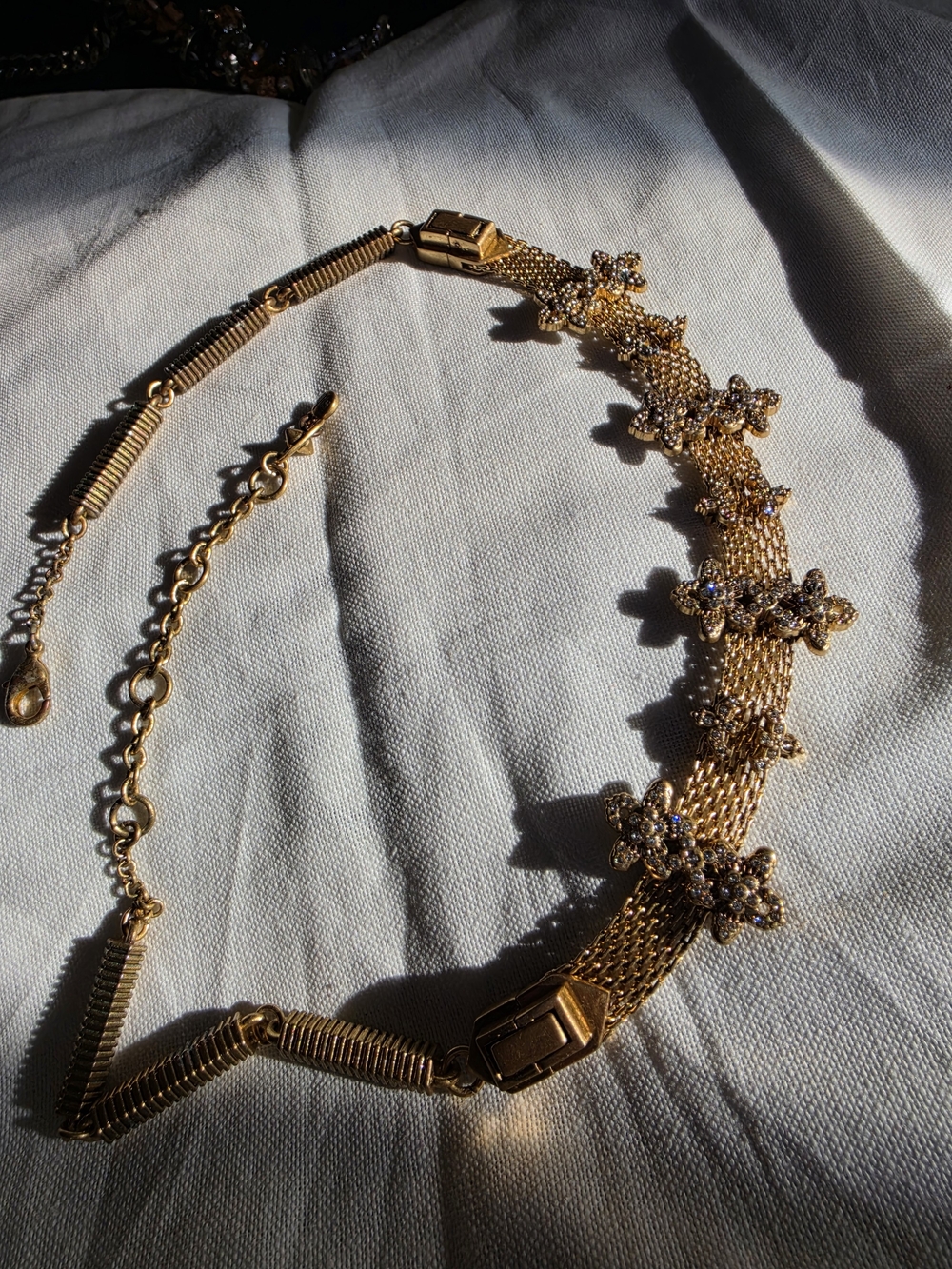 CABi Gold Floral Necklace/Bracelet